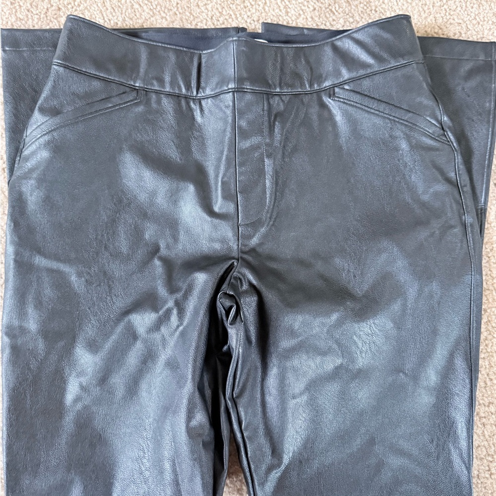 SPANX Black Boot Cut Pants